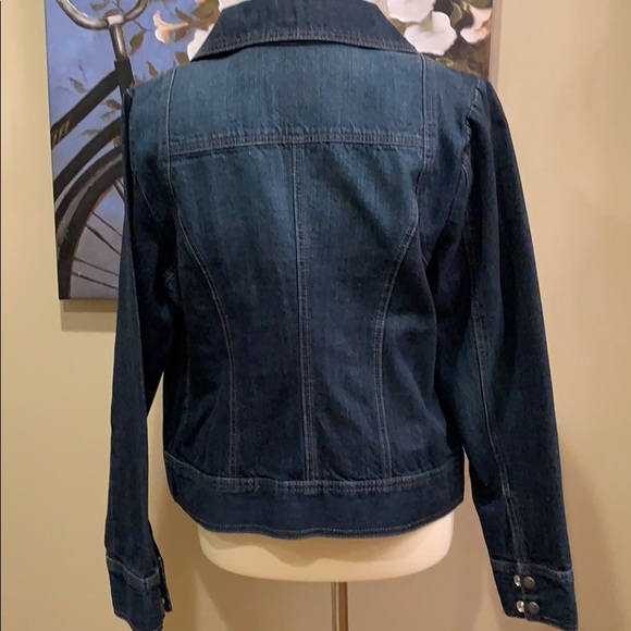 DNKY JEANS NWOT  denim jacket L - Picture 7 of 9